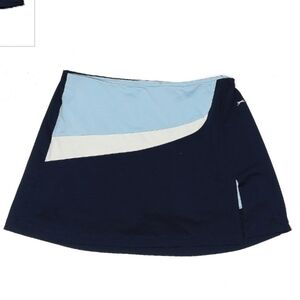 Slazenger Navy Blue Golf Skirt Skort Sport Women's Medium M Wicking Breathable